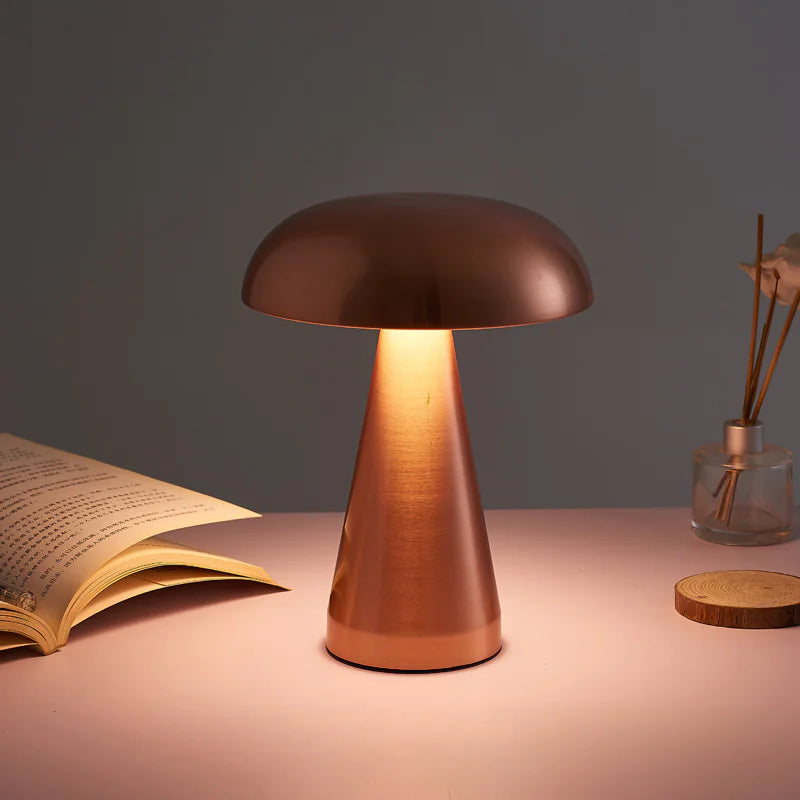 Mushroom Ambiance Lamp with Touch Dimmer
