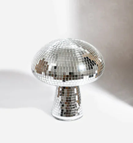 Mushroom Mirror Disco Orb