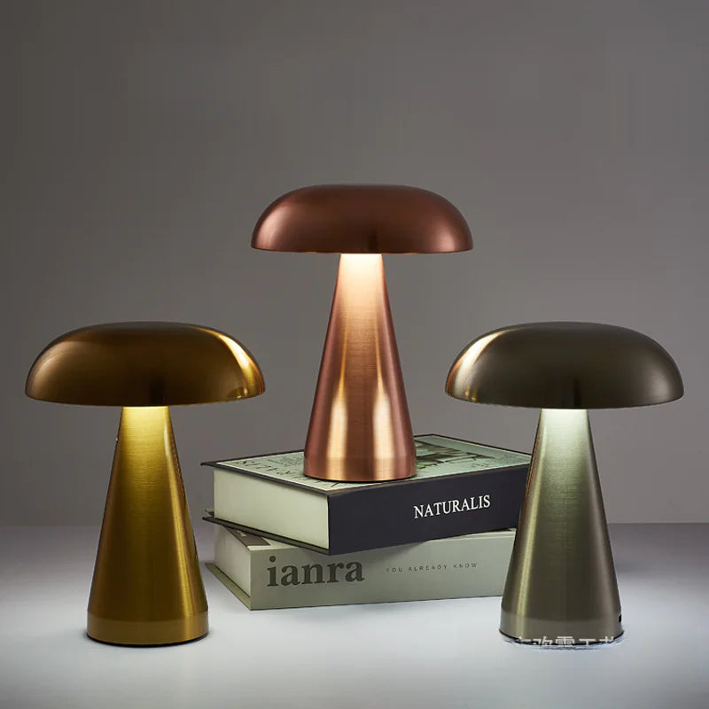 Mushroom Ambiance Lamp with Touch Dimmer
