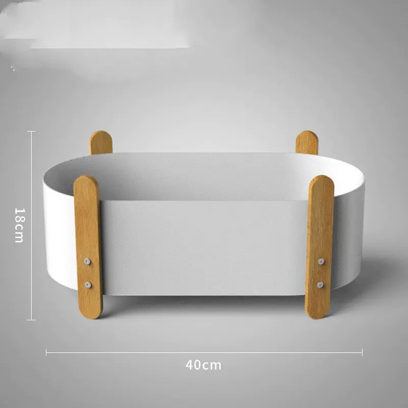 Cache-pot style nordique en fer – Design créatif et minimaliste