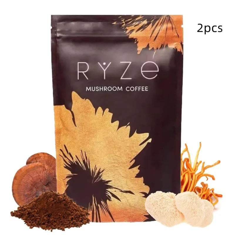 Café aux Champignons sans Saccharose et Faible en Gras