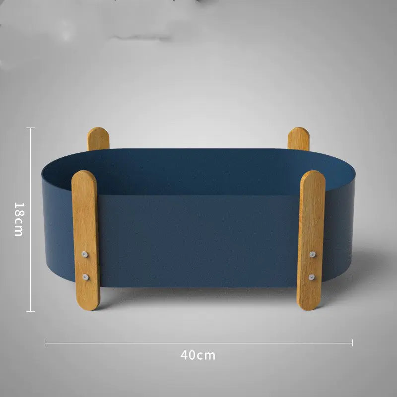 Cache-pot style nordique en fer – Design créatif et minimaliste