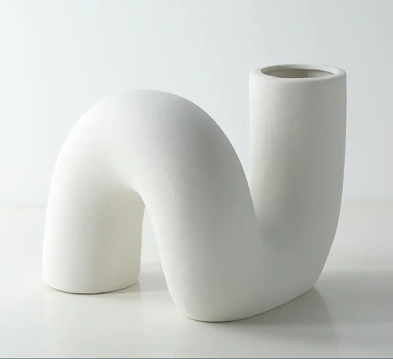 Vase en céramique style nordique