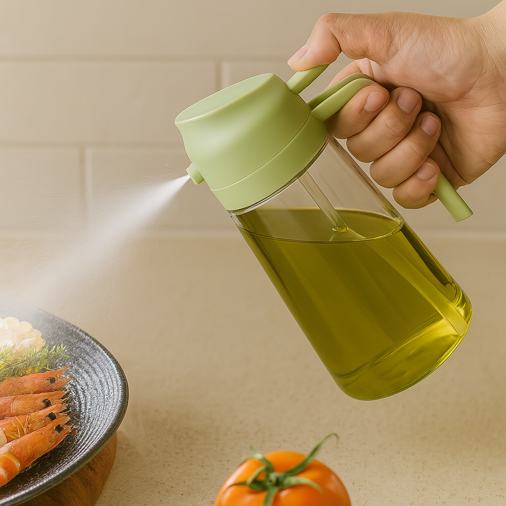 Vaporisateur d'huile d'olive 2 en 1