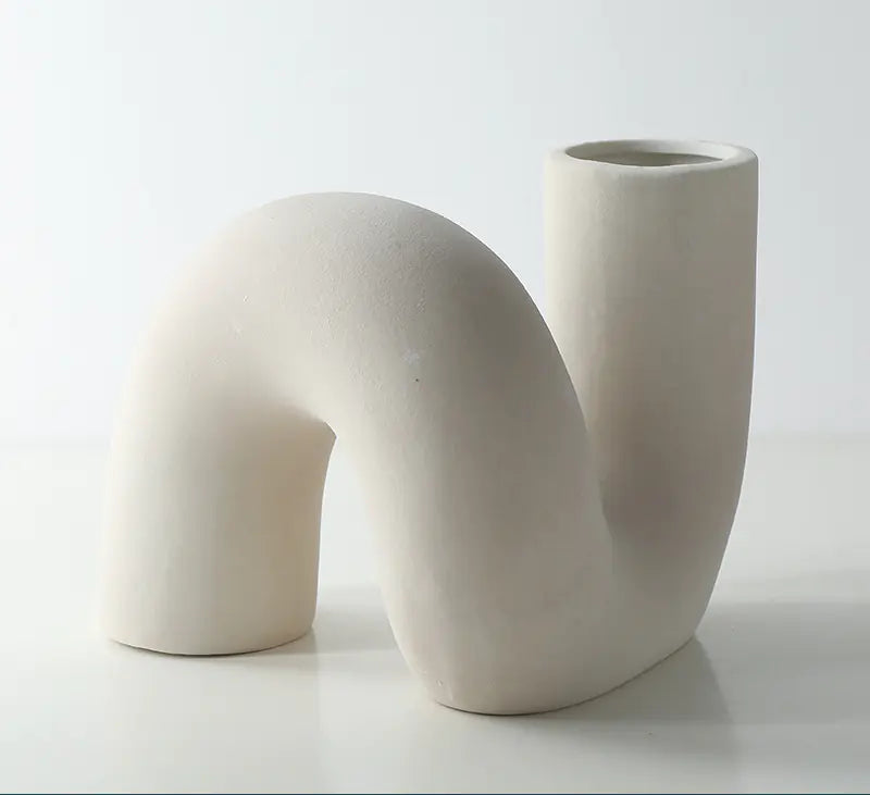 Vase en céramique style nordique